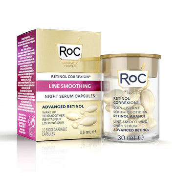 Siero Notte Roc Line Smoothing 3,5 ml x 10 Addolcitore Capsule