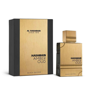 Profumo Unisex Al Haramain EDP Amber Oud Black Edition 60 ml
