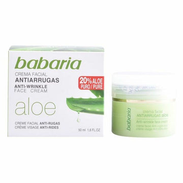 Crema Antirughe Aloe Vera Babaria Aloe Vera (50 ml) 50 ml