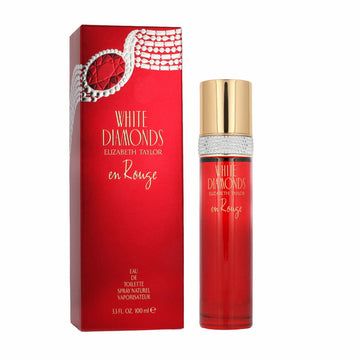 Parfum Femme Elizabeth Taylor EDT White Diamonds en Rouge 100 ml